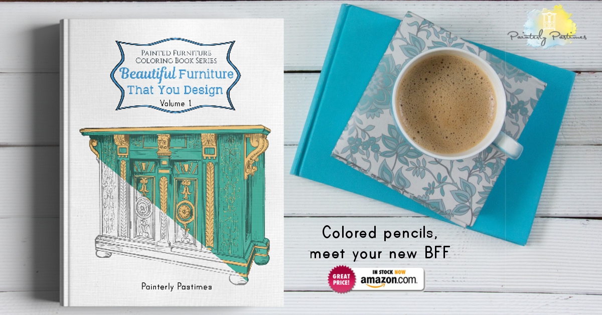 Watch the Youtube video of the Painted Furniture Coloring Book
